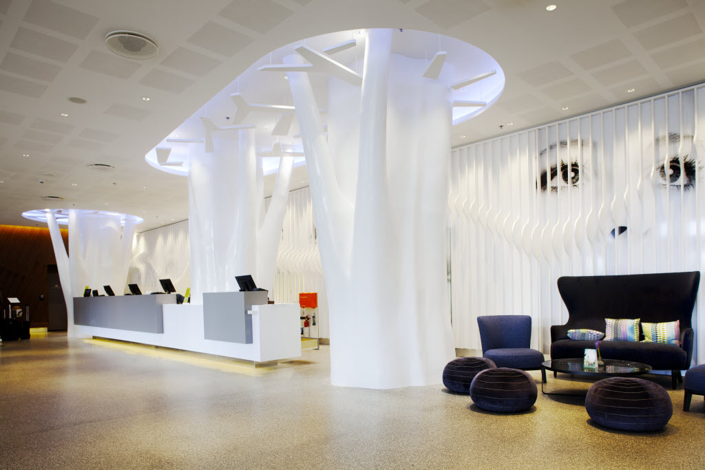 Foto: Graae/ Armsgaard & Bangsbo Photography Scandic Copenhagen, reception